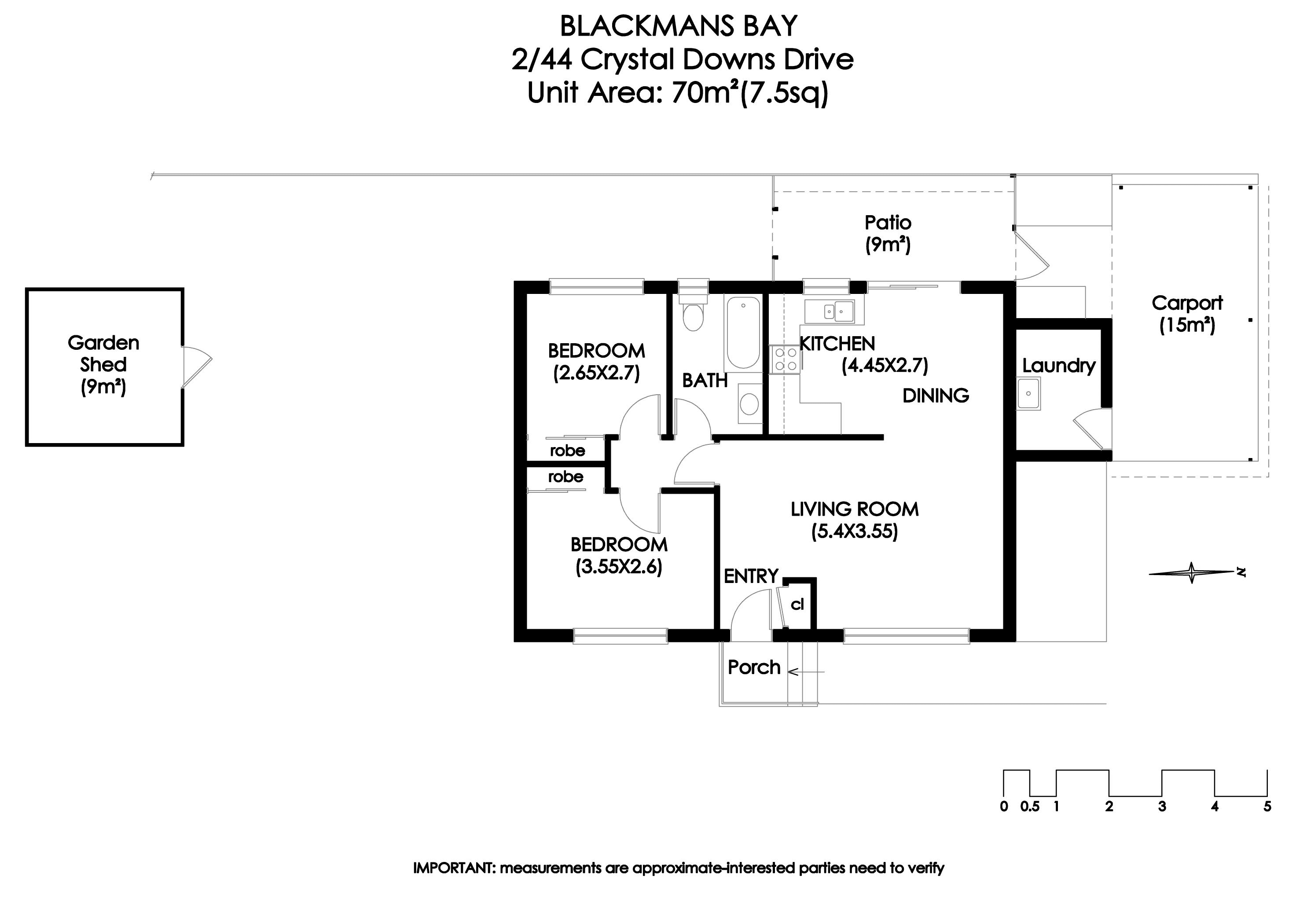 2/44 Crystal Downs Drive, BLACKMANS BAY, TAS 7052