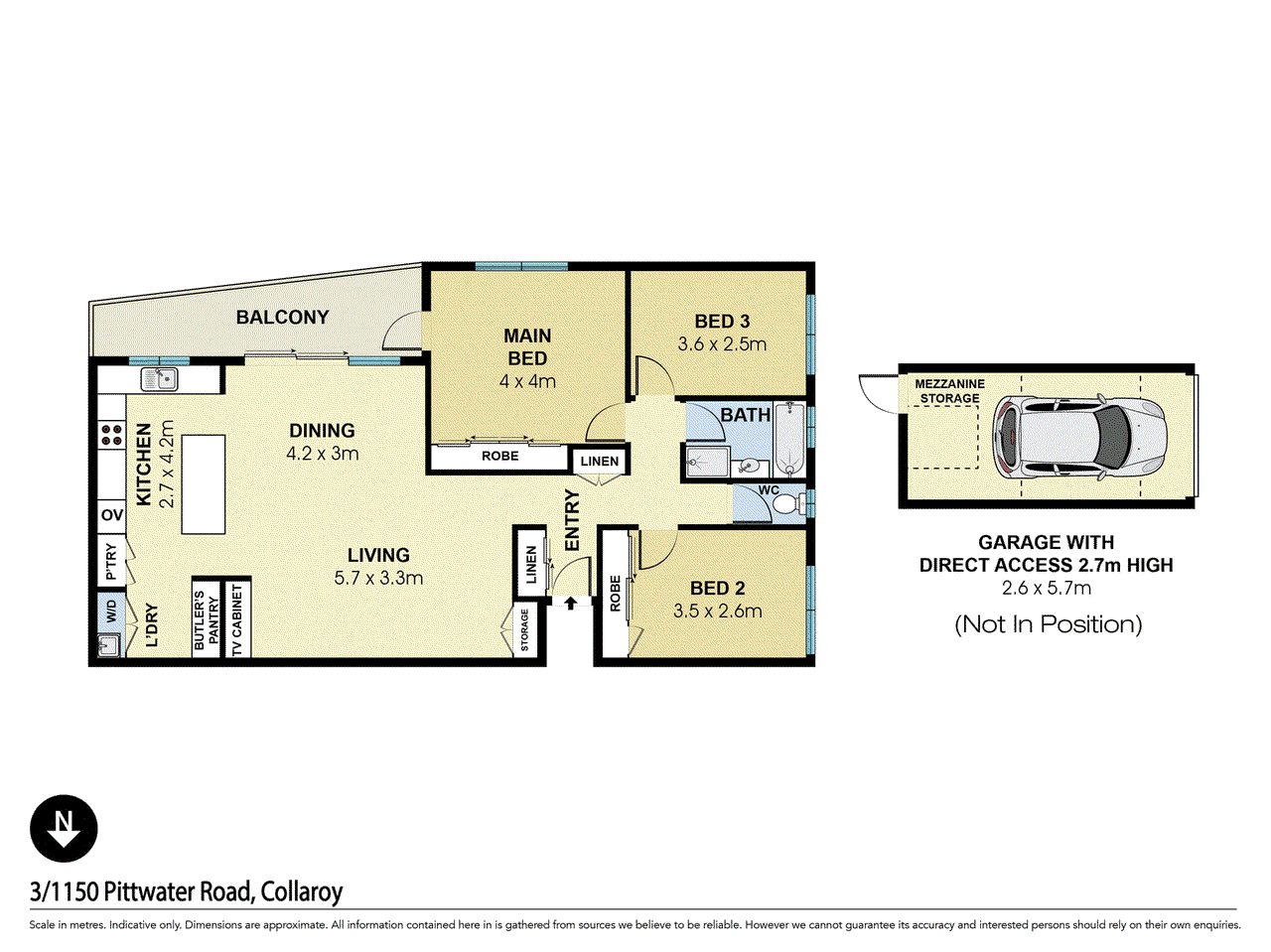 3/1150 Pittwater Road, Collaroy, NSW 2097