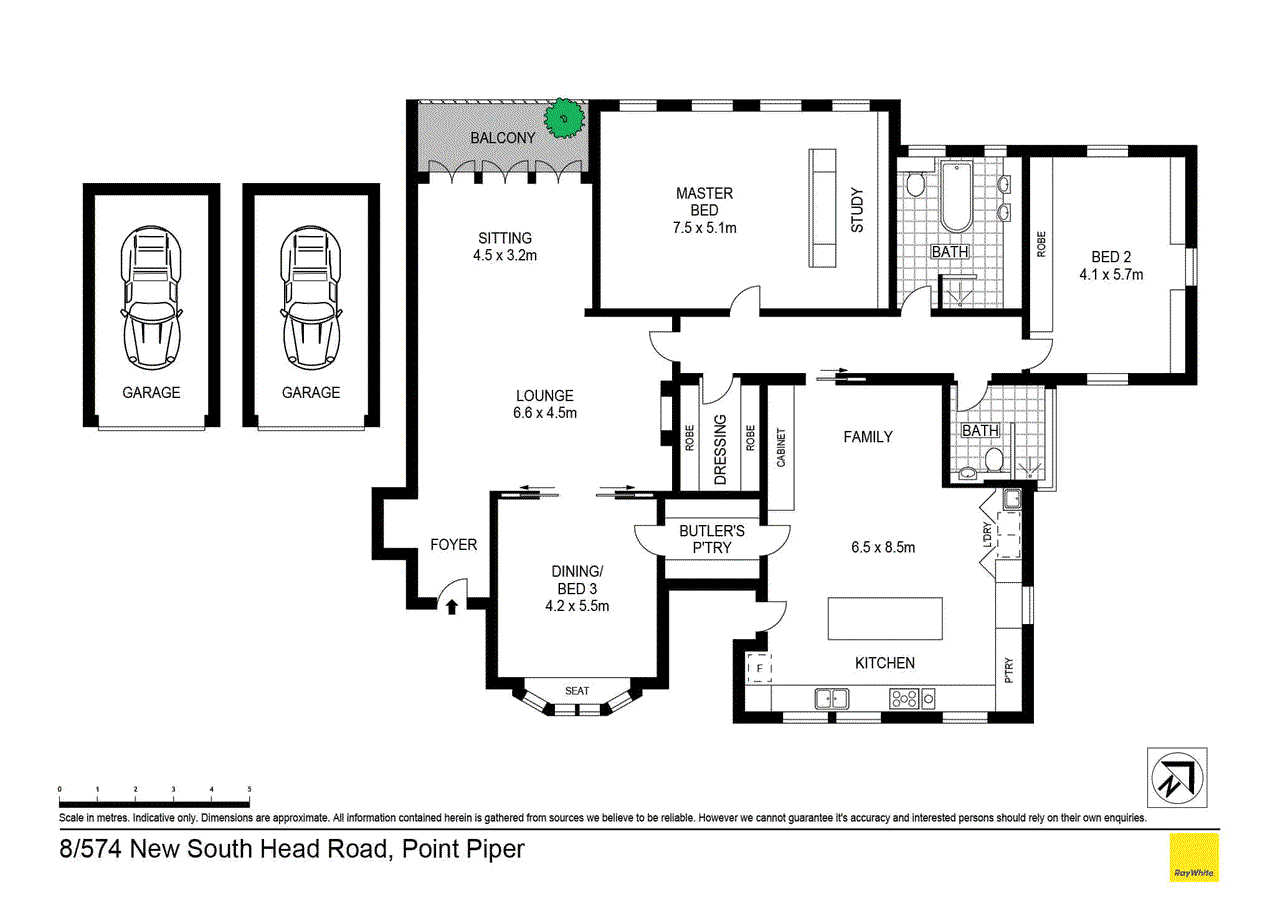 8/574 New South Head Road, POINT PIPER, NSW 2027