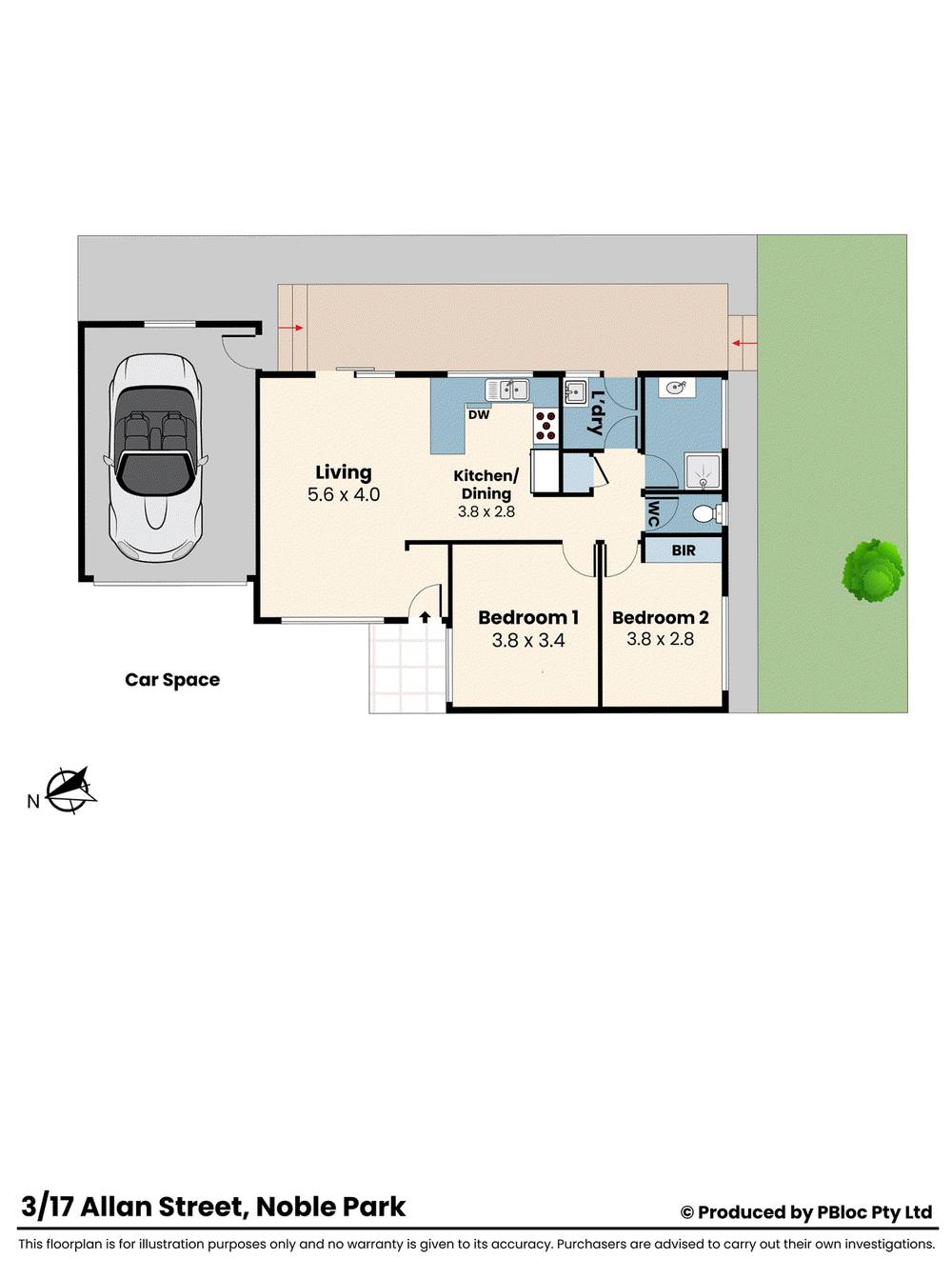 3/17 Allan Street, NOBLE PARK, VIC 3174