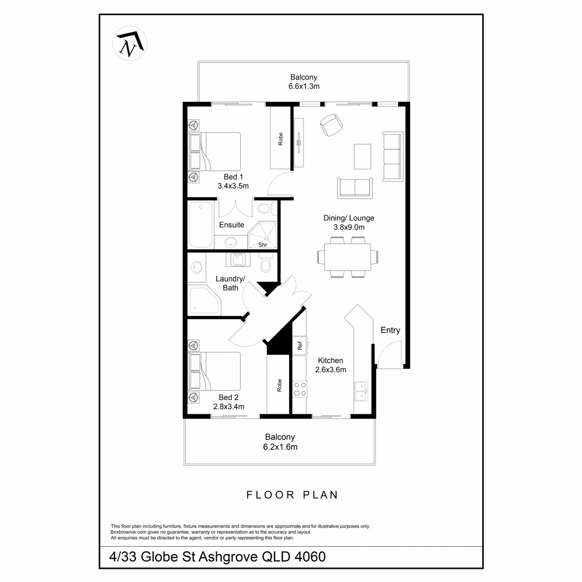 4/33 Globe Street, Ashgrove, QLD 4060