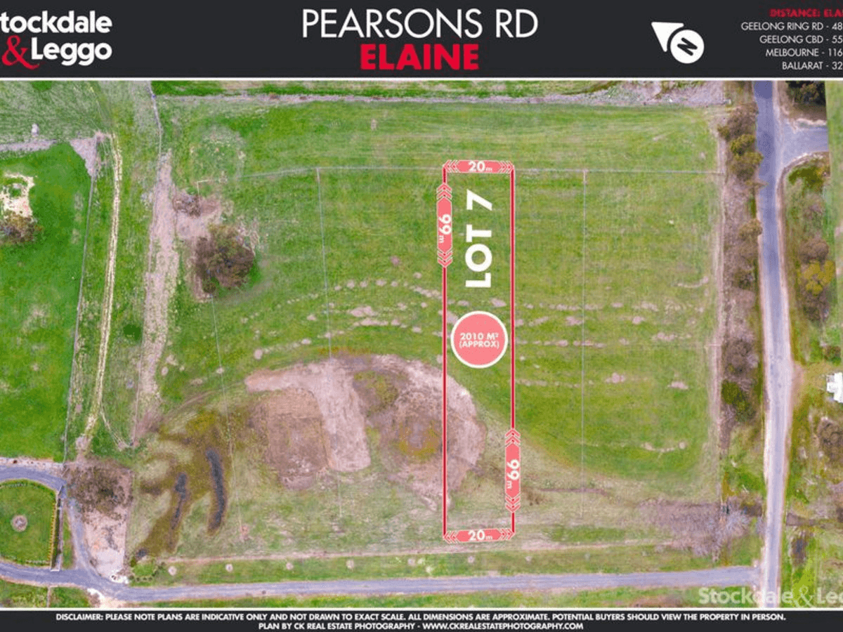 Lot 7 Pearsons Road, ELAINE, VIC 3334