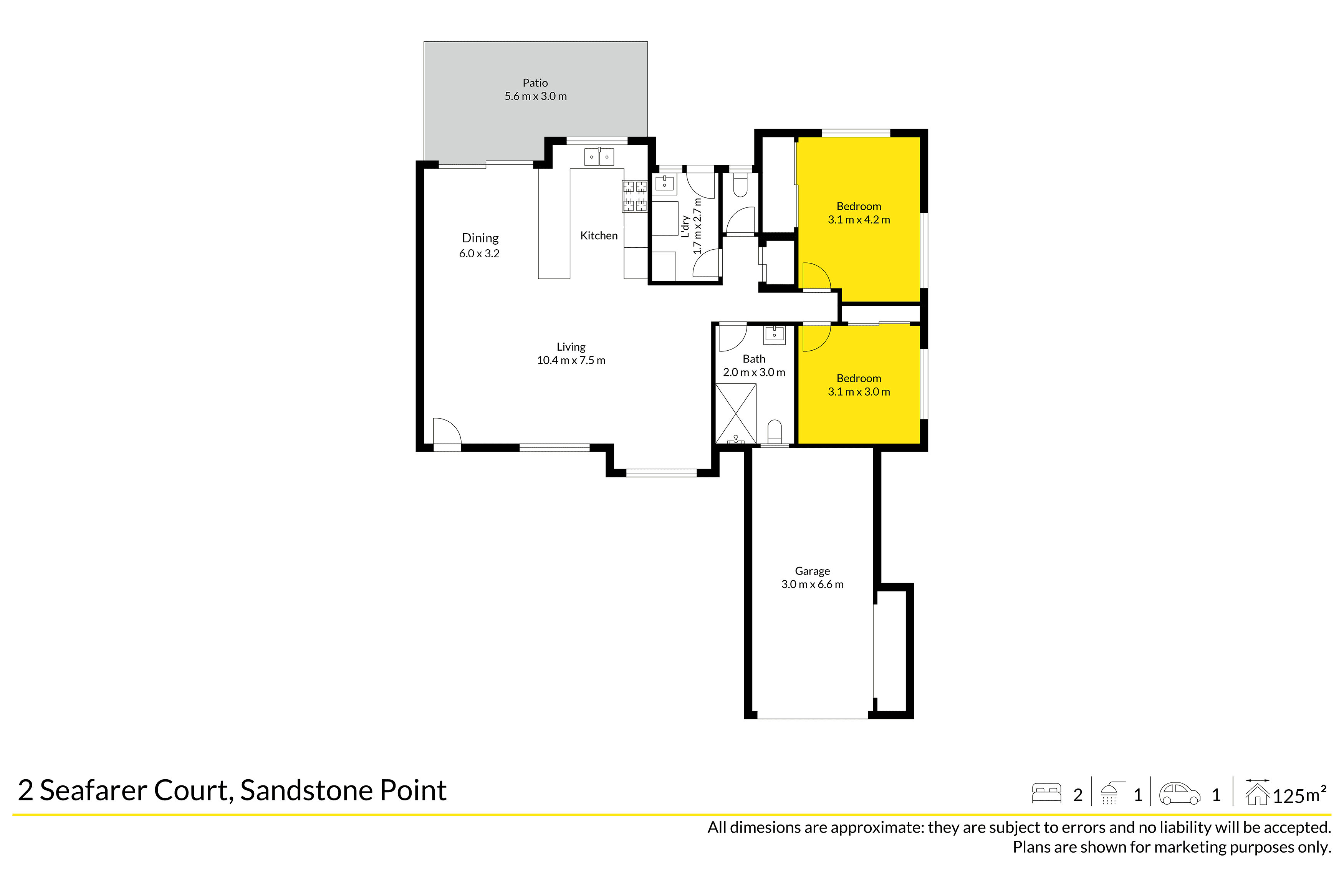 2 Seafarer Court, SANDSTONE POINT, QLD 4511