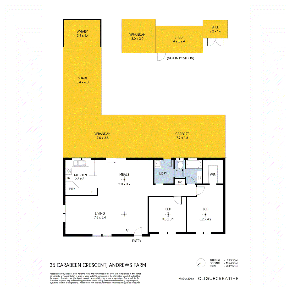 35 Carabeen Crescent, ANDREWS FARM, SA 5114