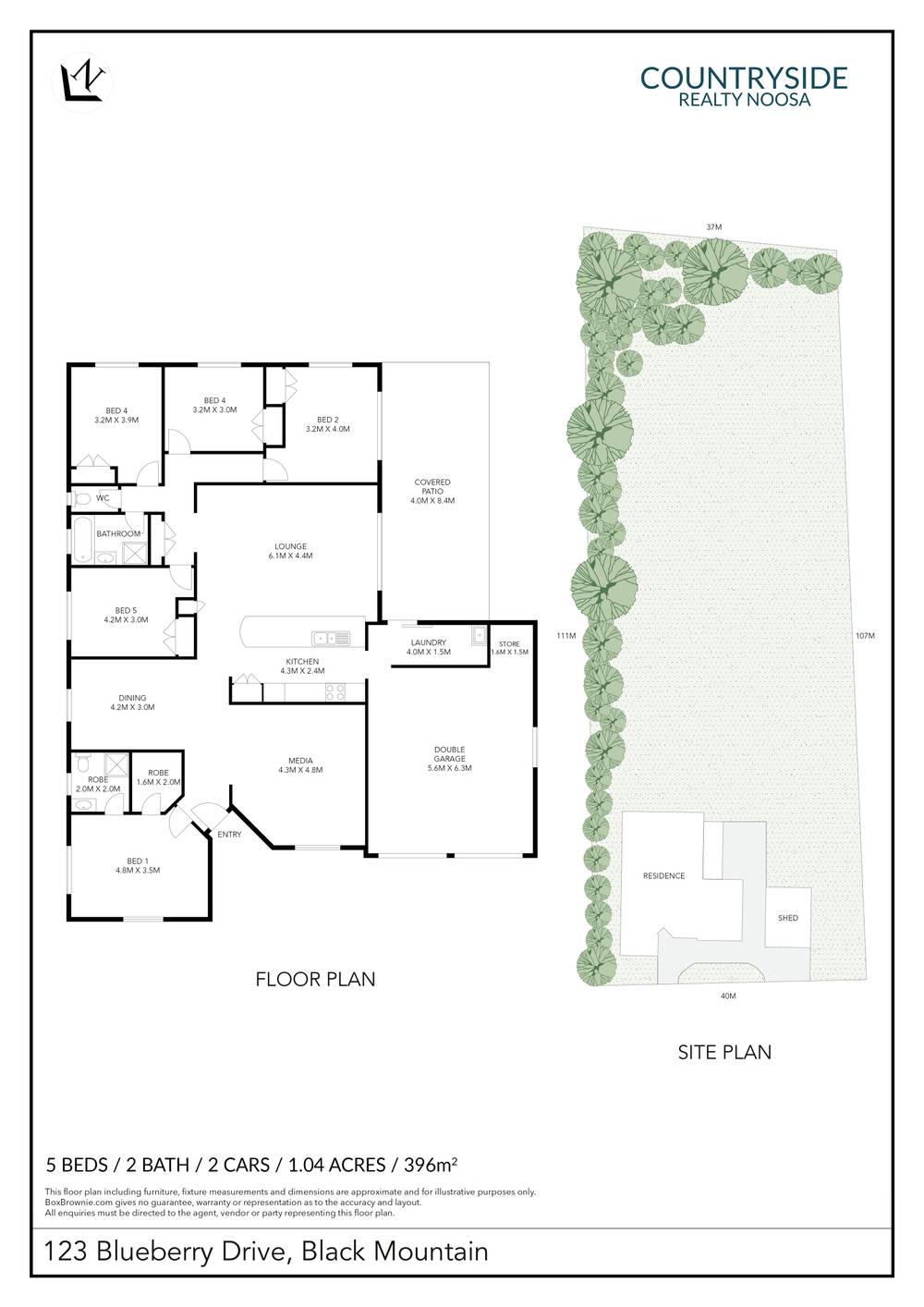123 Blueberry Drive, BLACK MOUNTAIN, QLD 4563
