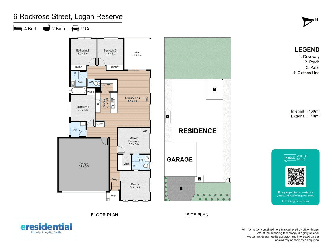 6 Rockrose Street, Logan Reserve, QLD 4133