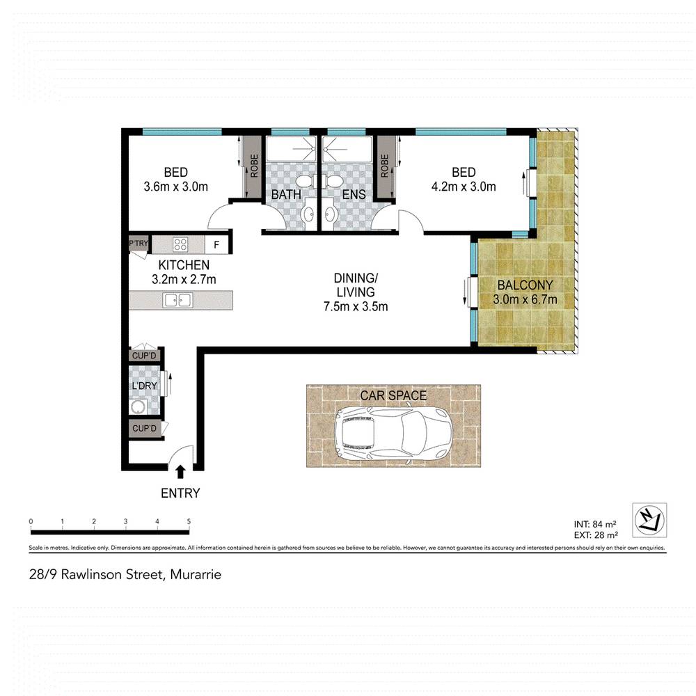 28/9 Rawlinson Street, Murarrie, QLD 4172
