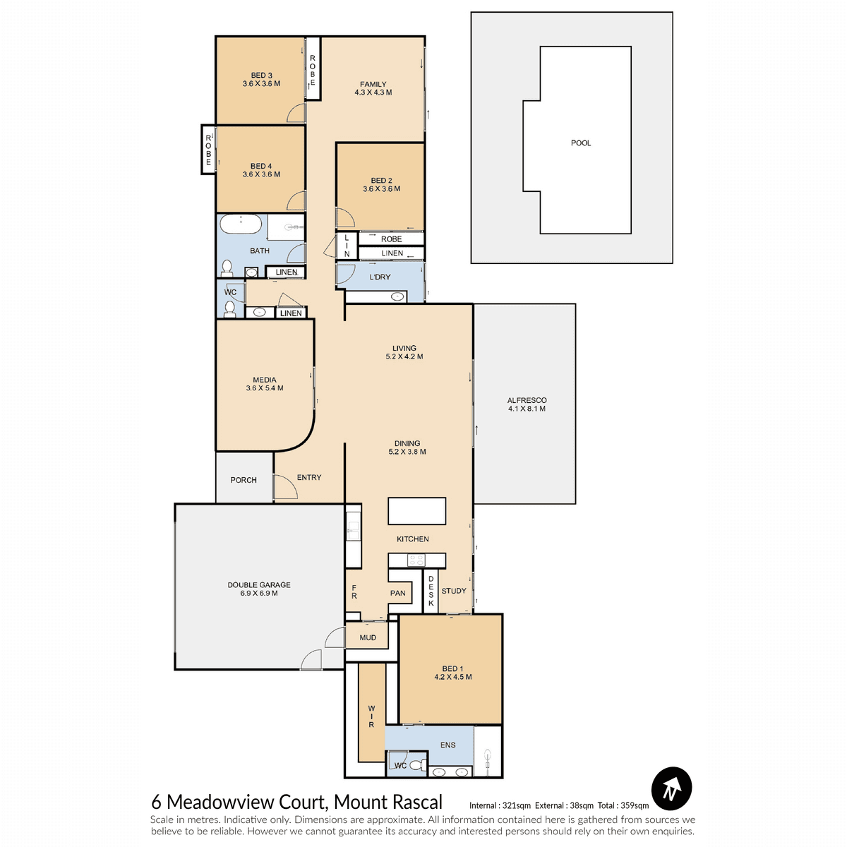 6 Meadowview Court, Mount Rascal, QLD 4350