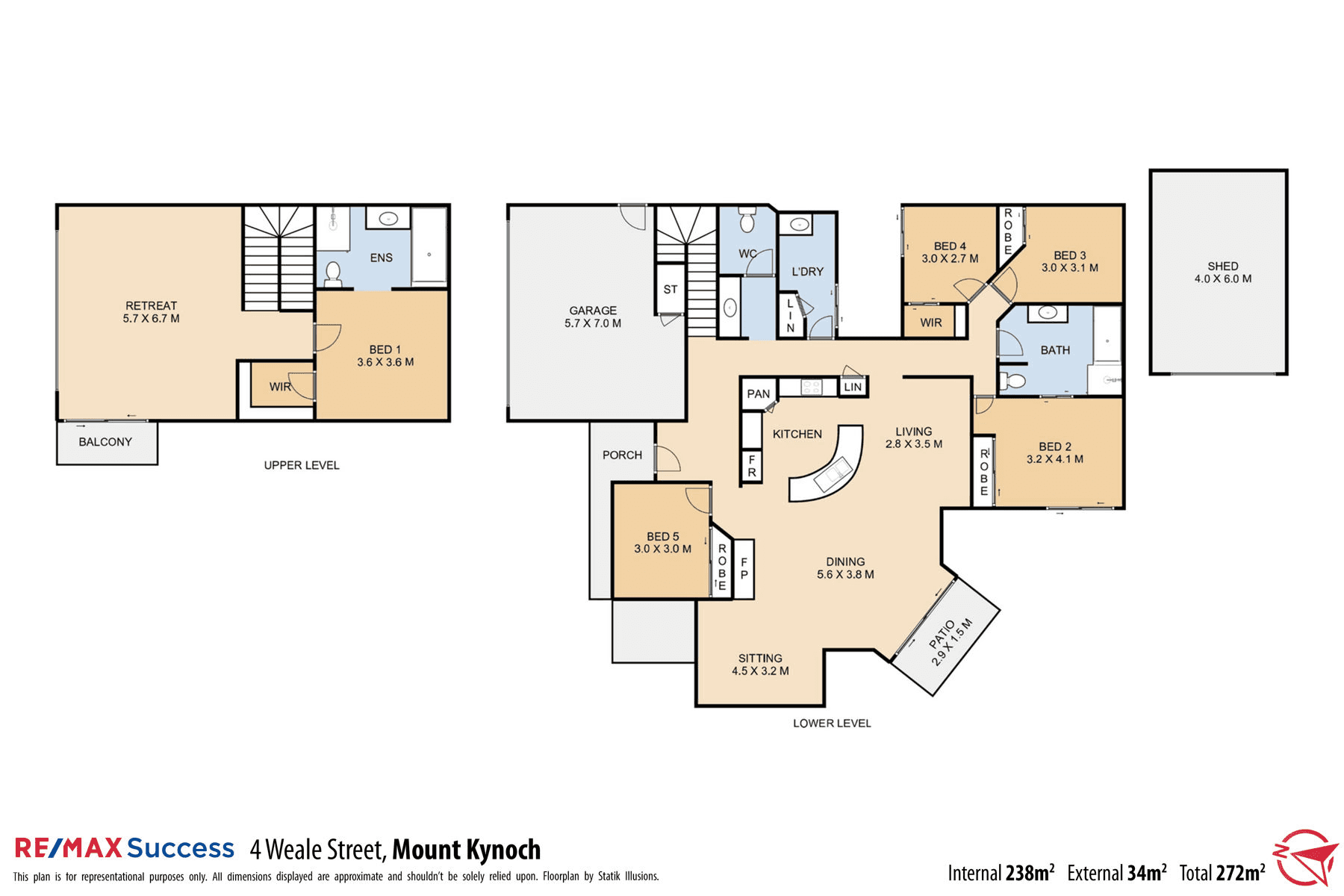 4 Weale Street, MOUNT KYNOCH, QLD 4350