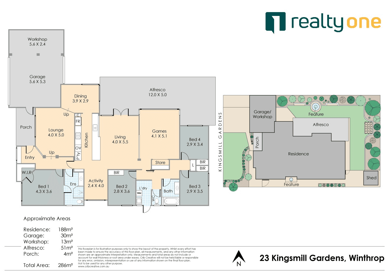 23 Kingsmill Gardens, WINTHROP, WA 6150