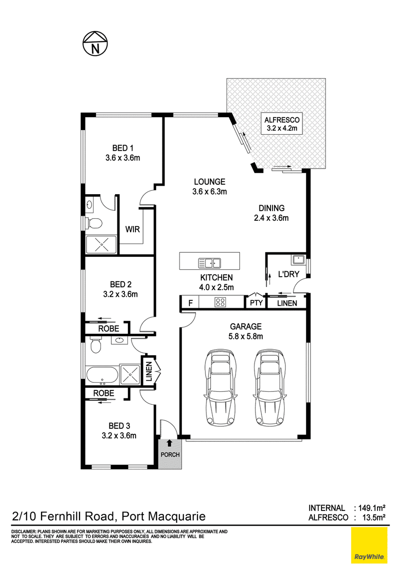 2/10 Fernhill Road, PORT MACQUARIE, NSW 2444