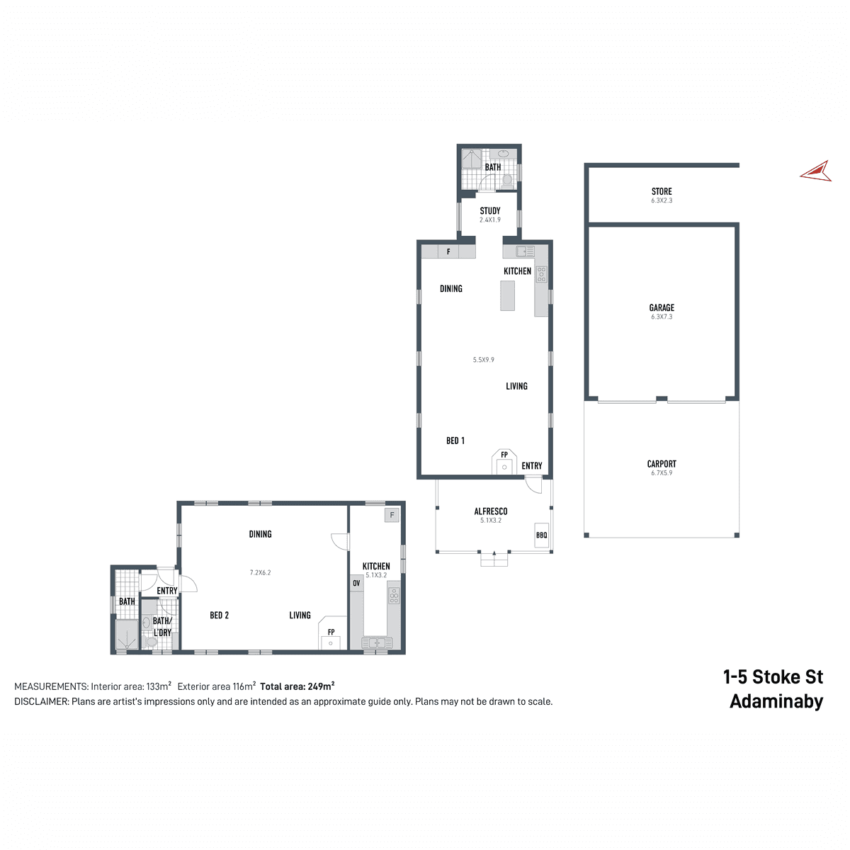 1-5 Stoke Street, Adaminaby, NSW 2629