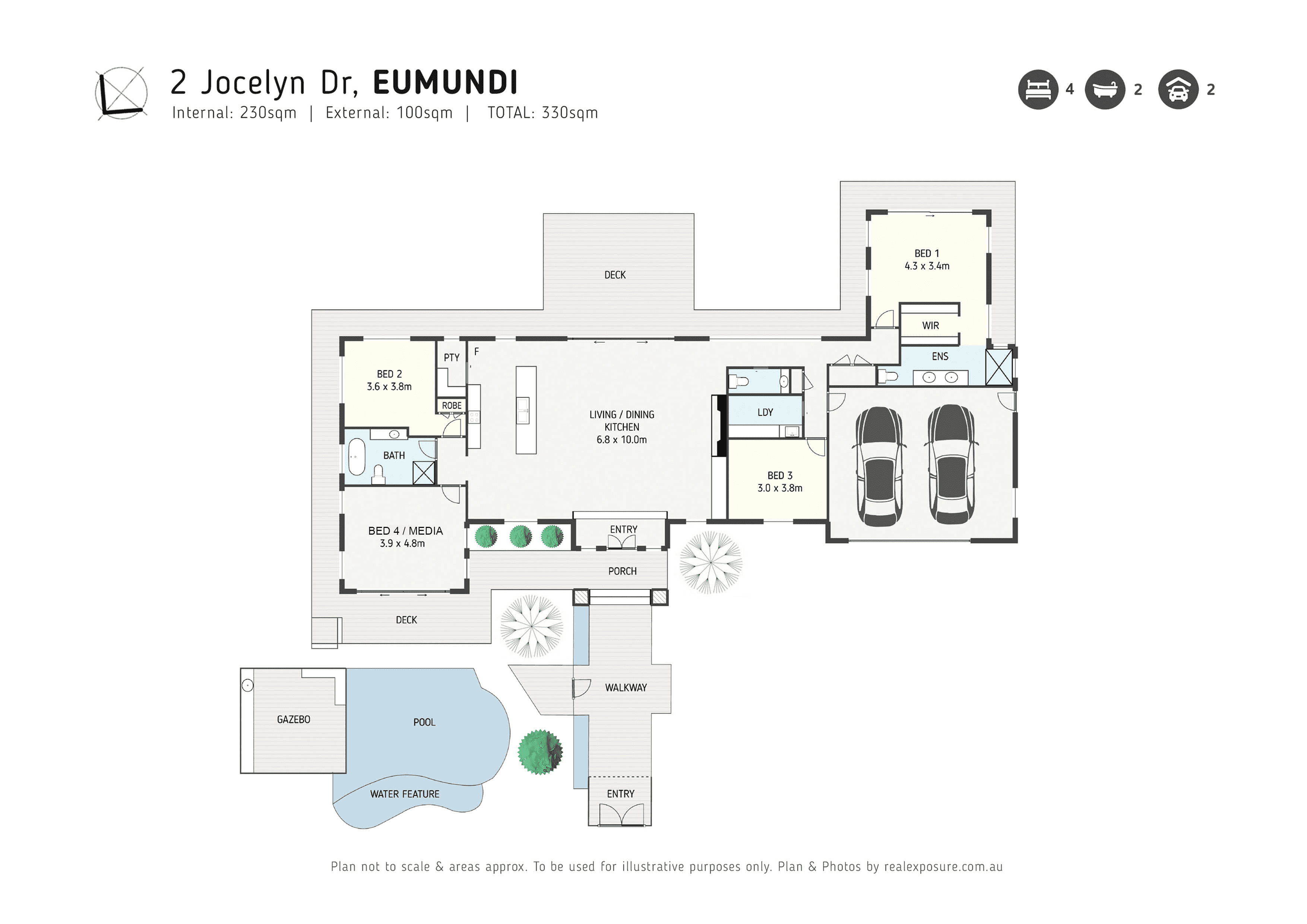 2 Jocelyn Drive, EUMUNDI, QLD 4562