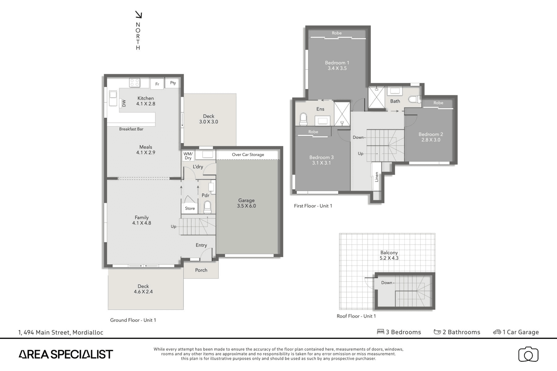 1/494 Main Street, Mordialloc, VIC 3195