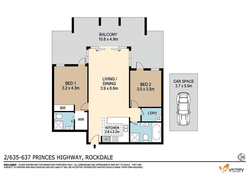 2/635-637 Princes Highway, Rockdale, NSW 2216