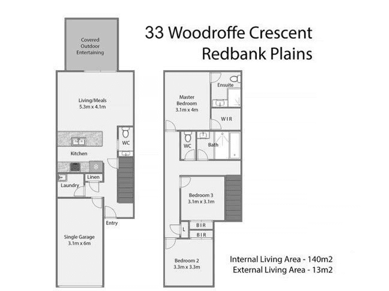 33 WOODROFFE CRESCENT, REDBANK PLAINS, QLD 4301