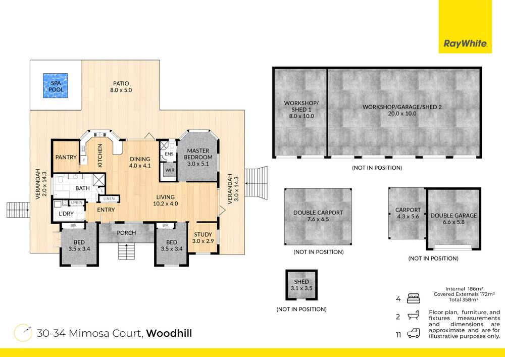 30-34 Mimosa Court, WOODHILL, QLD 4285
