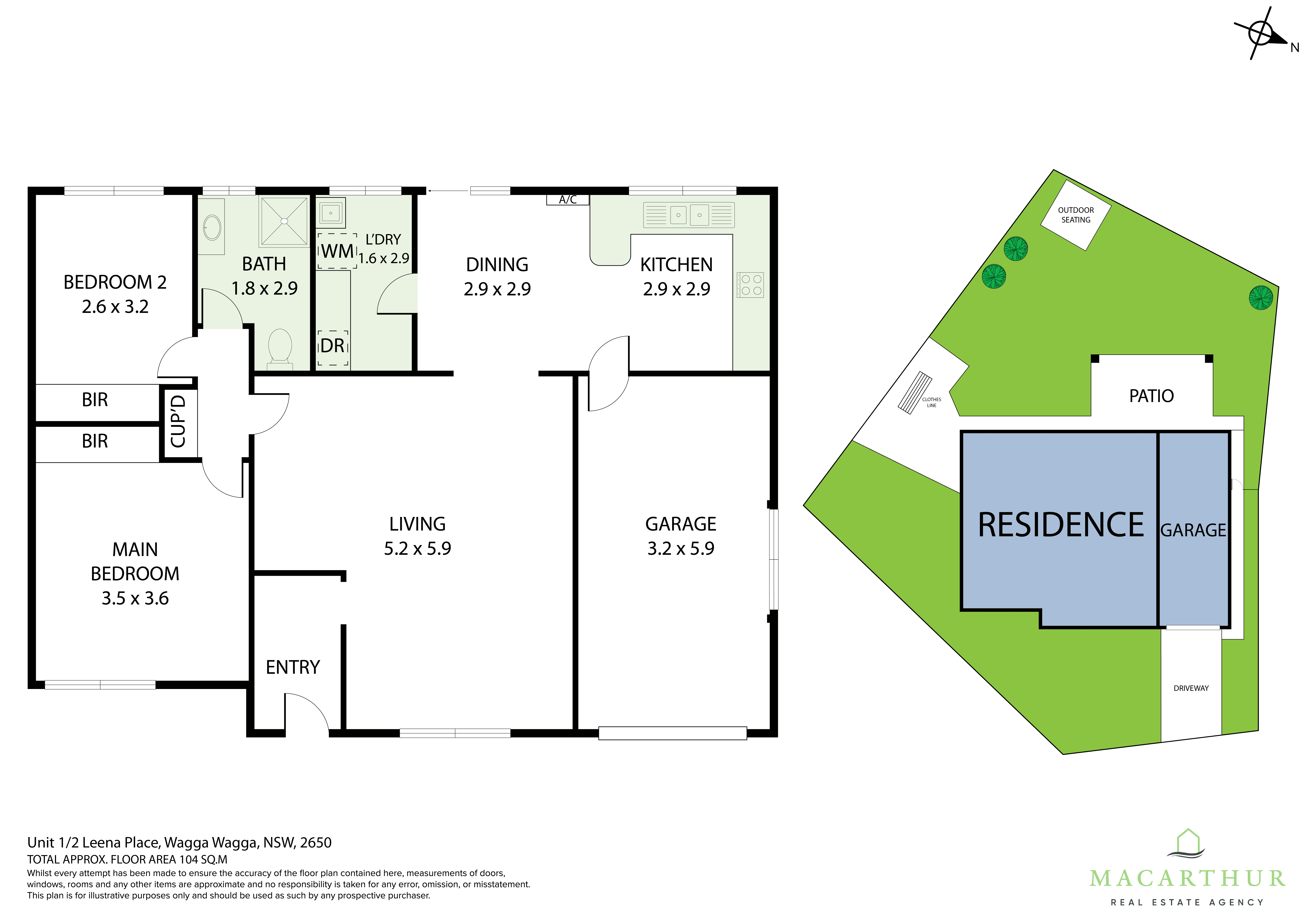 1/2 Leena Place, Wagga Wagga, NSW 2650