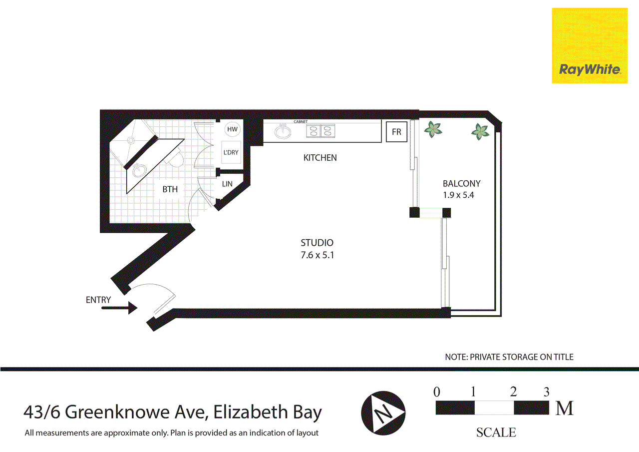 43/6 Greenknowe Avenue, ELIZABETH BAY, NSW 2011