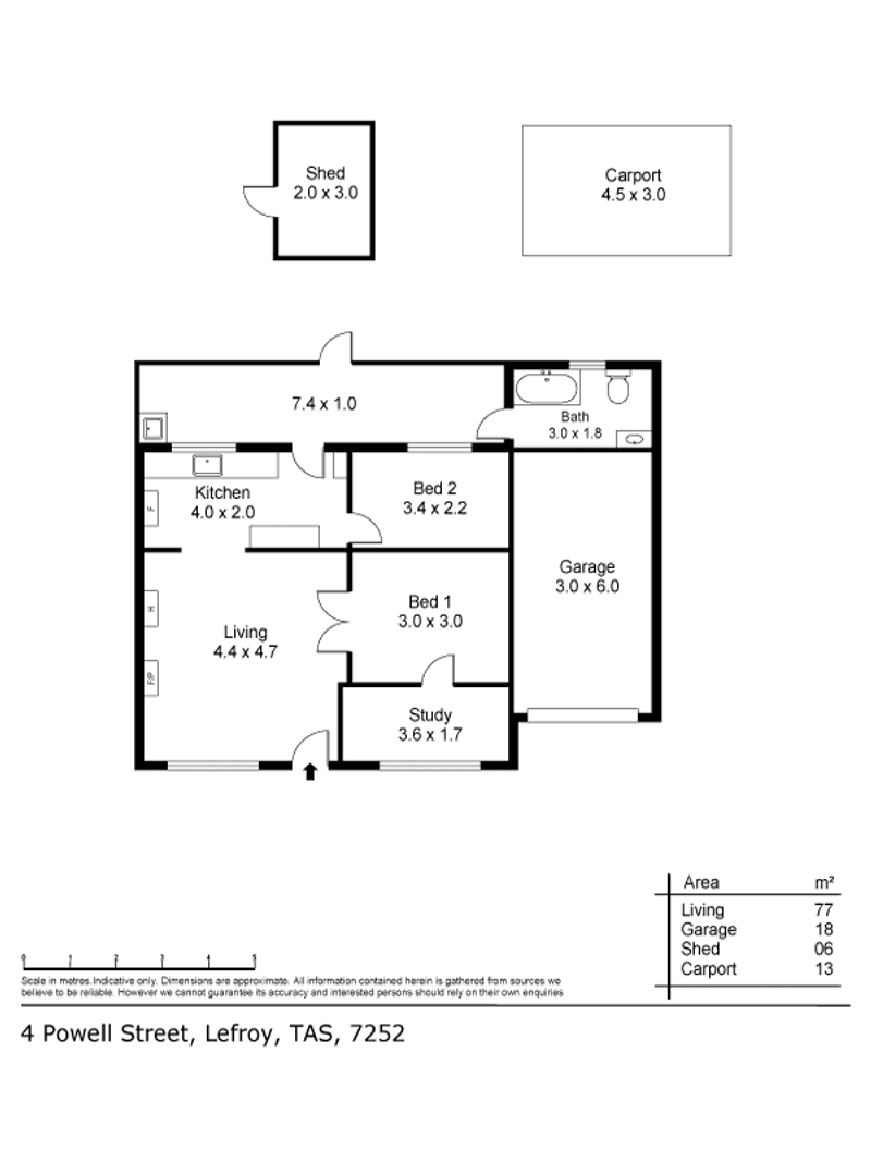 4 Powell Street, LEFROY, TAS 7252