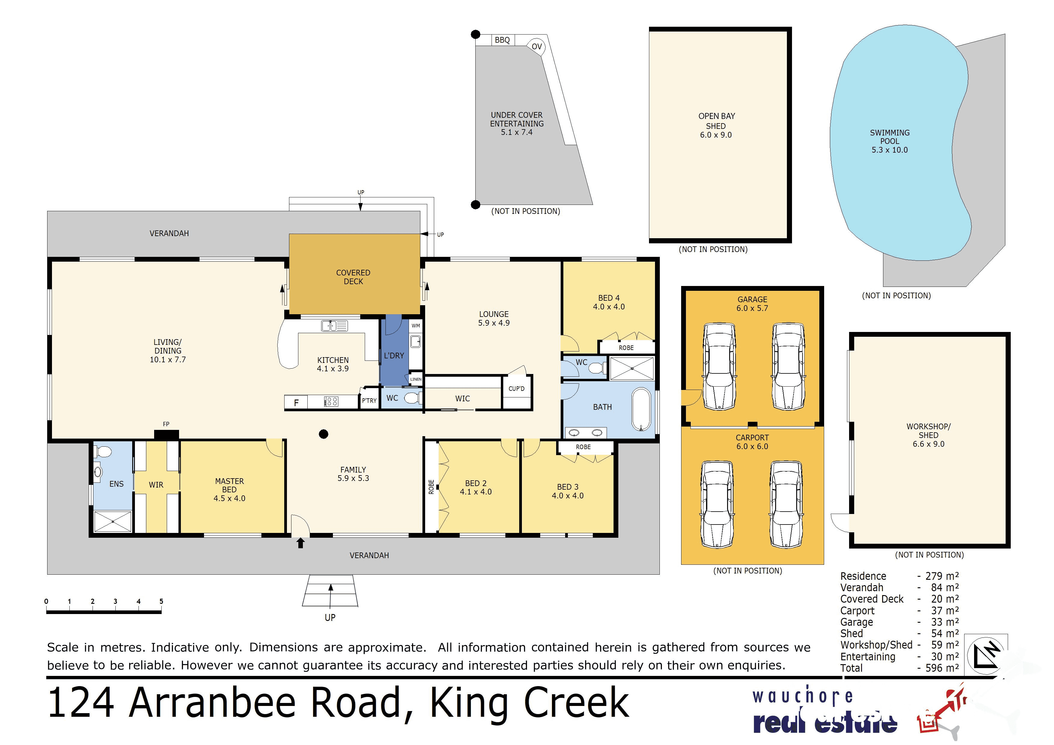 124 Arranbee Road, KING CREEK, NSW 2446