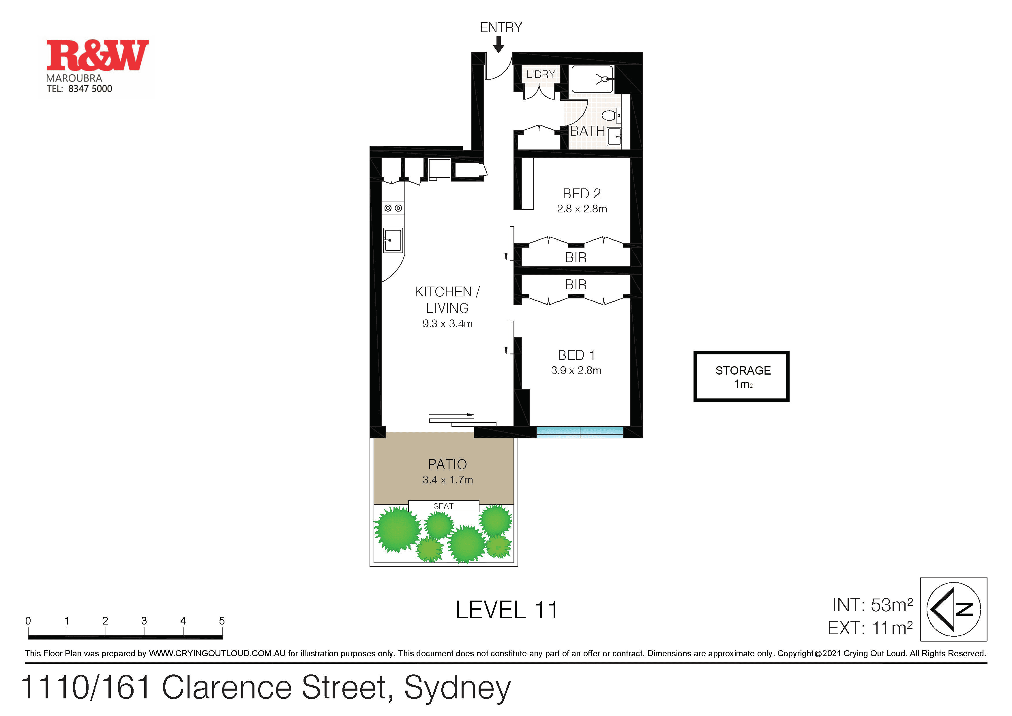 1110/161 Clarence Street, Sydney, NSW 2000