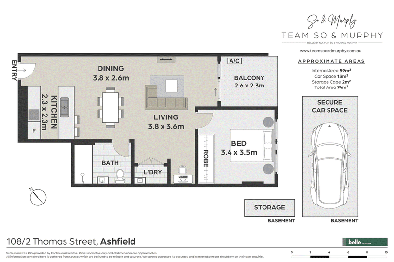 108/2 Thomas Street, Ashfield, NSW 2131