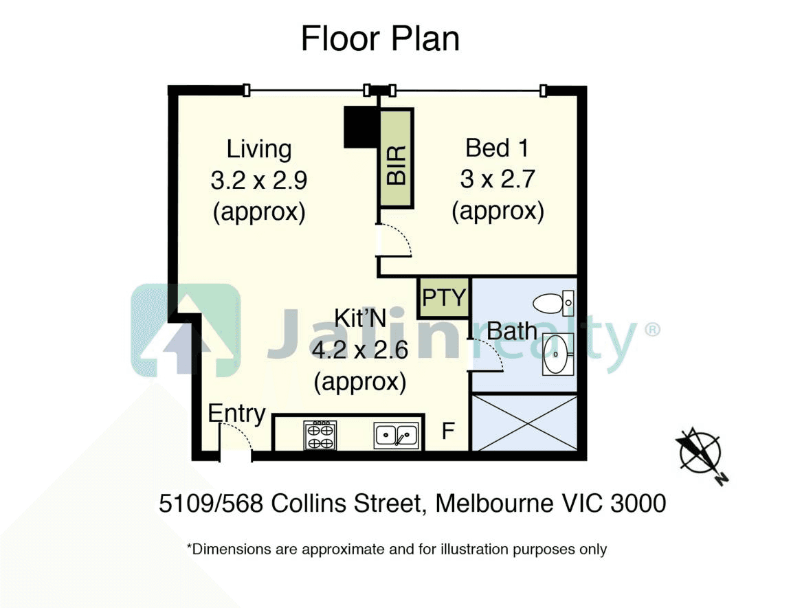 5109/568 Collins Street, Melbourne, VIC 3000