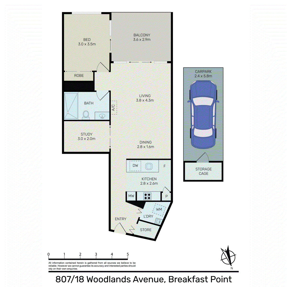 807/18 Woodlands Avenue, Breakfast Point, NSW 2137