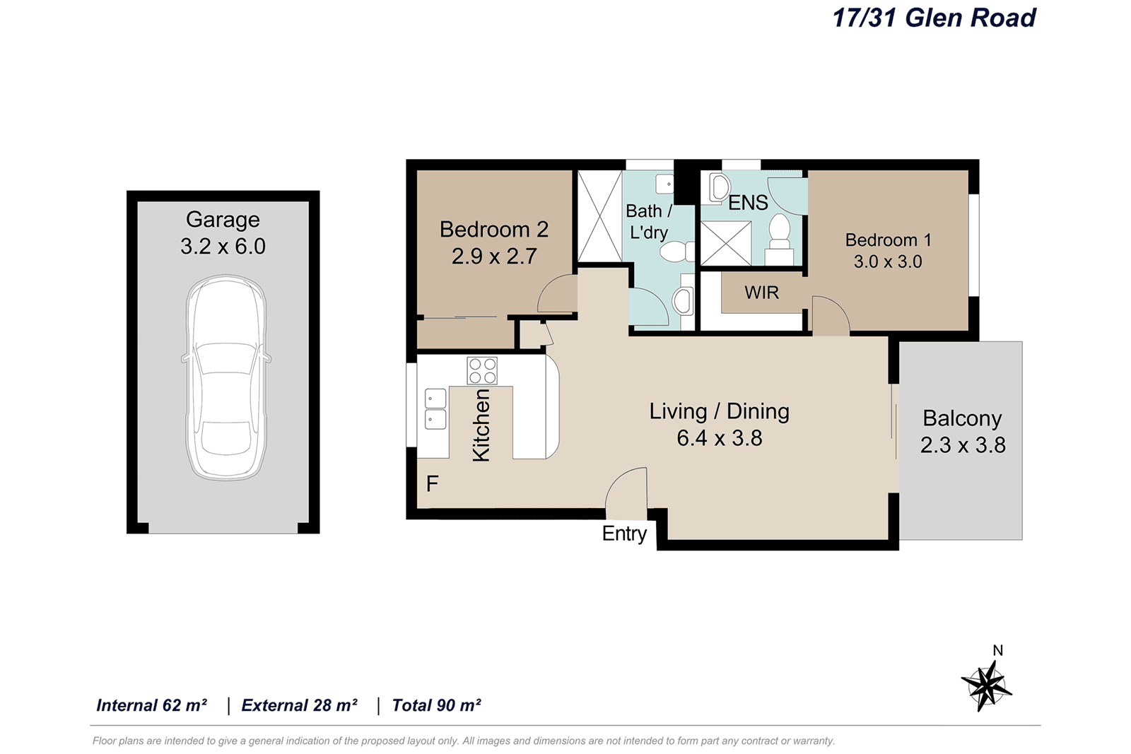 17/31 Glen Road, TOOWONG, QLD 4066