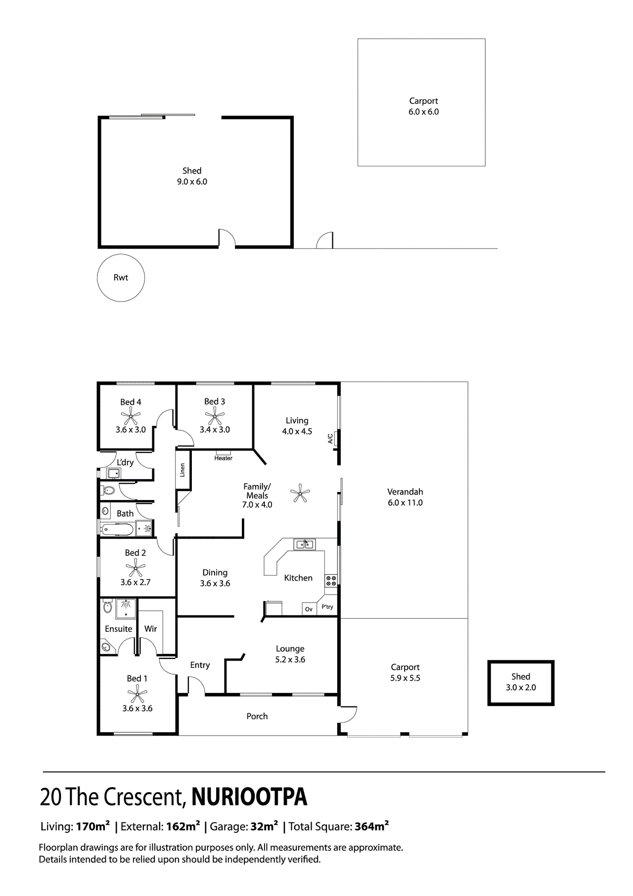 20  The Crescent, Nuriootpa, SA 5355