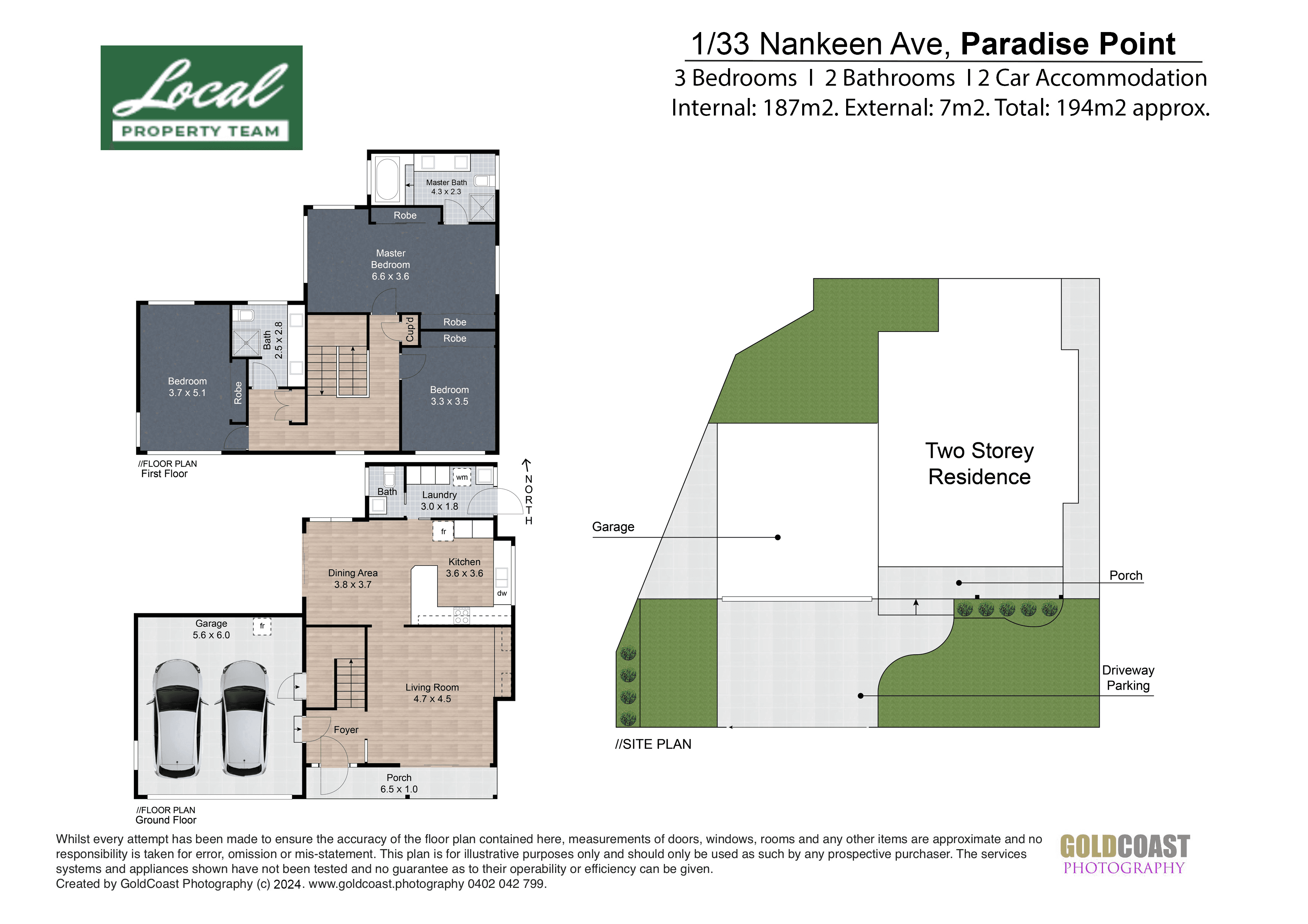 Unit 1/33 Nankeen Ave, Paradise Point, QLD 4216