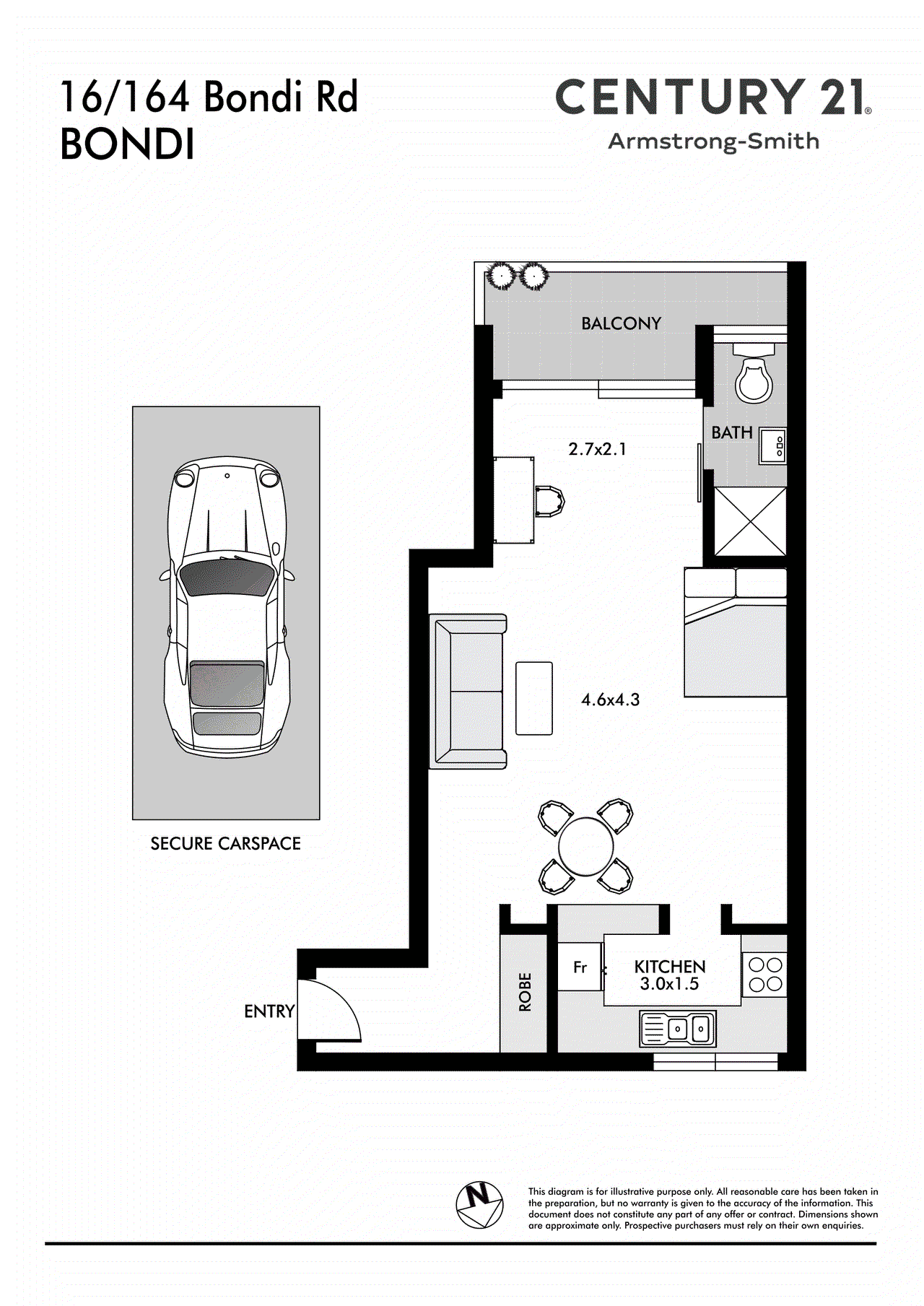 16/164-166 Bondi Road, Bondi, NSW 2026