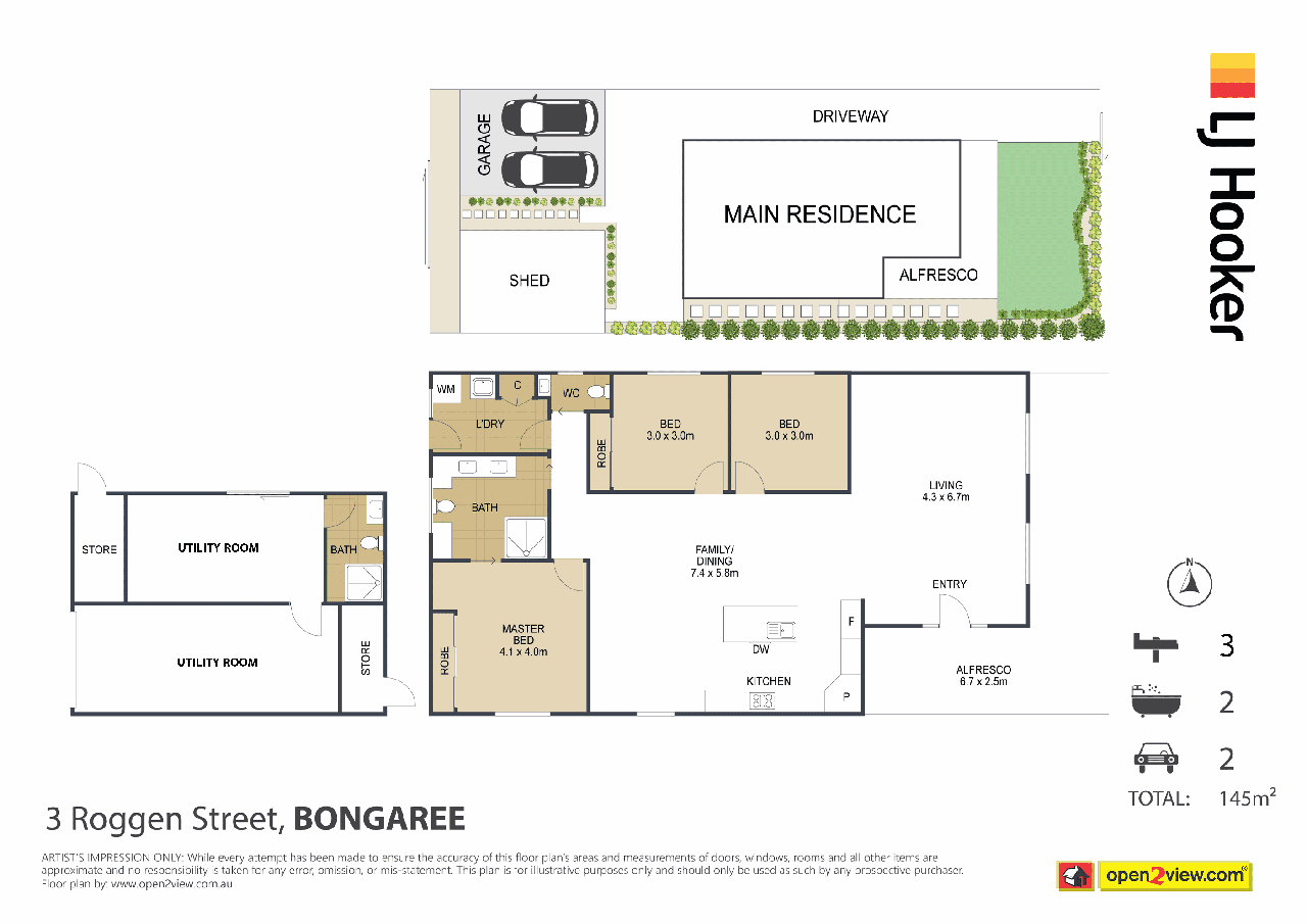 3 Roggen Street, BONGAREE, QLD 4507