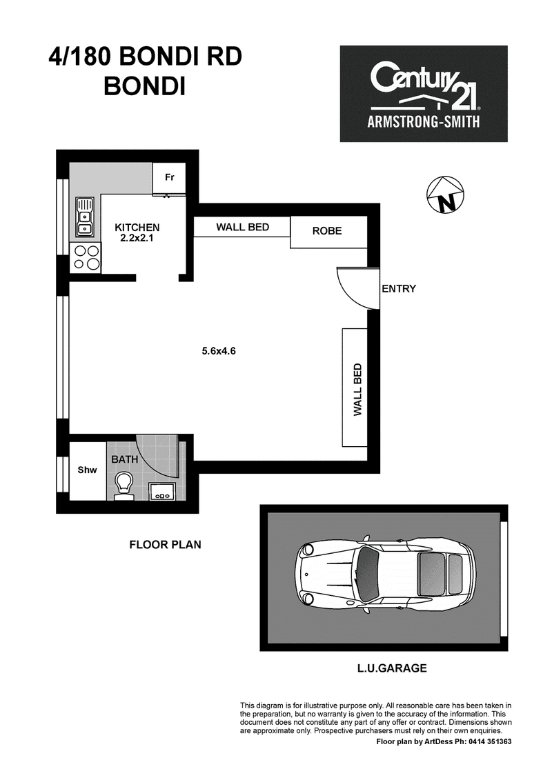 4/180 Bondi Road, Bondi, NSW 2026