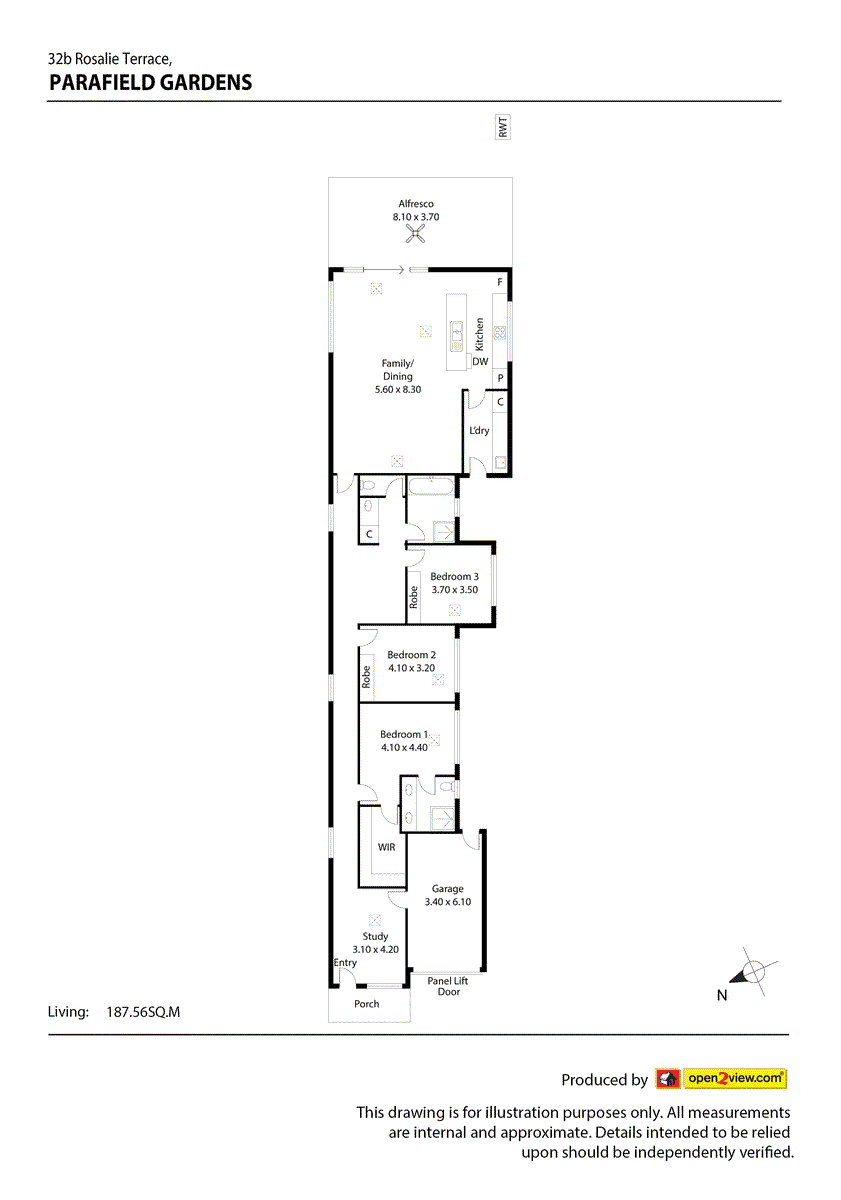 32B ROSALIE Terrace, PARAFIELD GARDENS, SA 5107