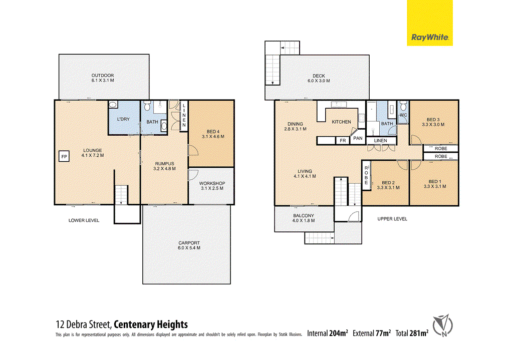 12 Debra Street, CENTENARY HEIGHTS, QLD 4350