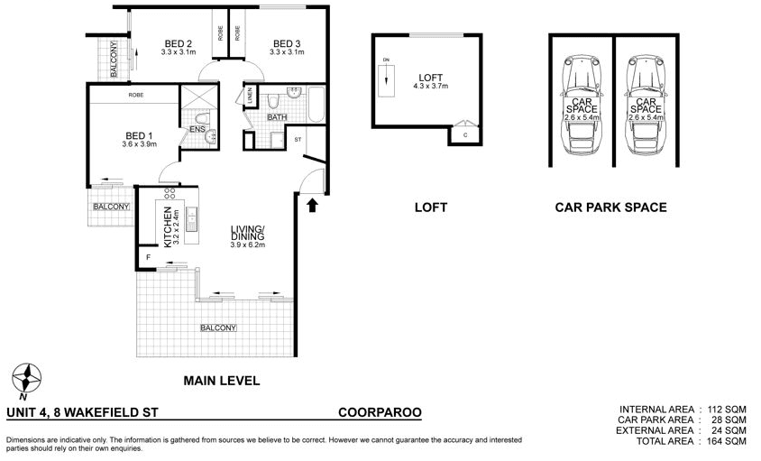 4/8 Wakefield Street, COORPAROO, QLD 4151