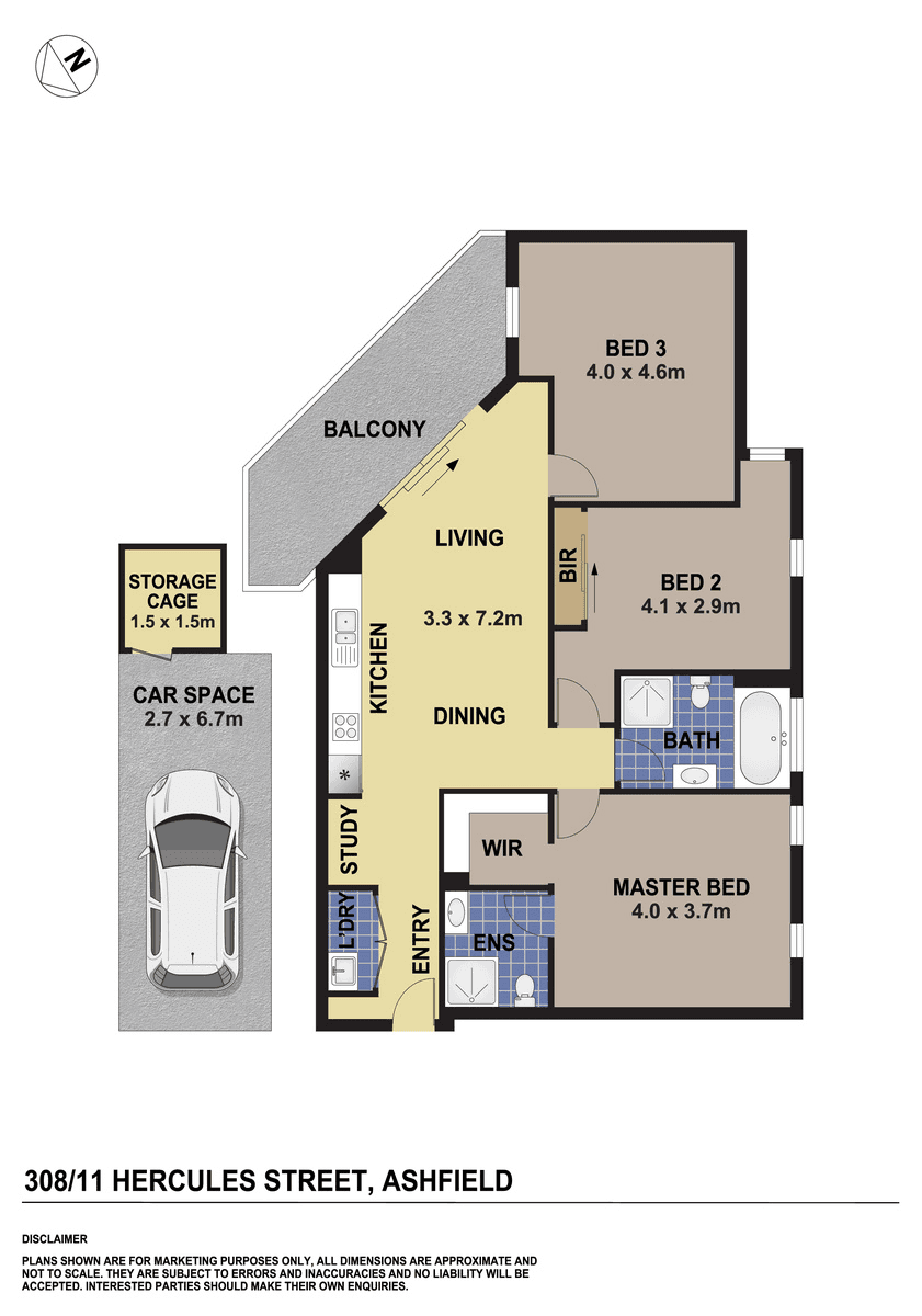 308/11 Hercules Street, ASHFIELD, NSW 2131