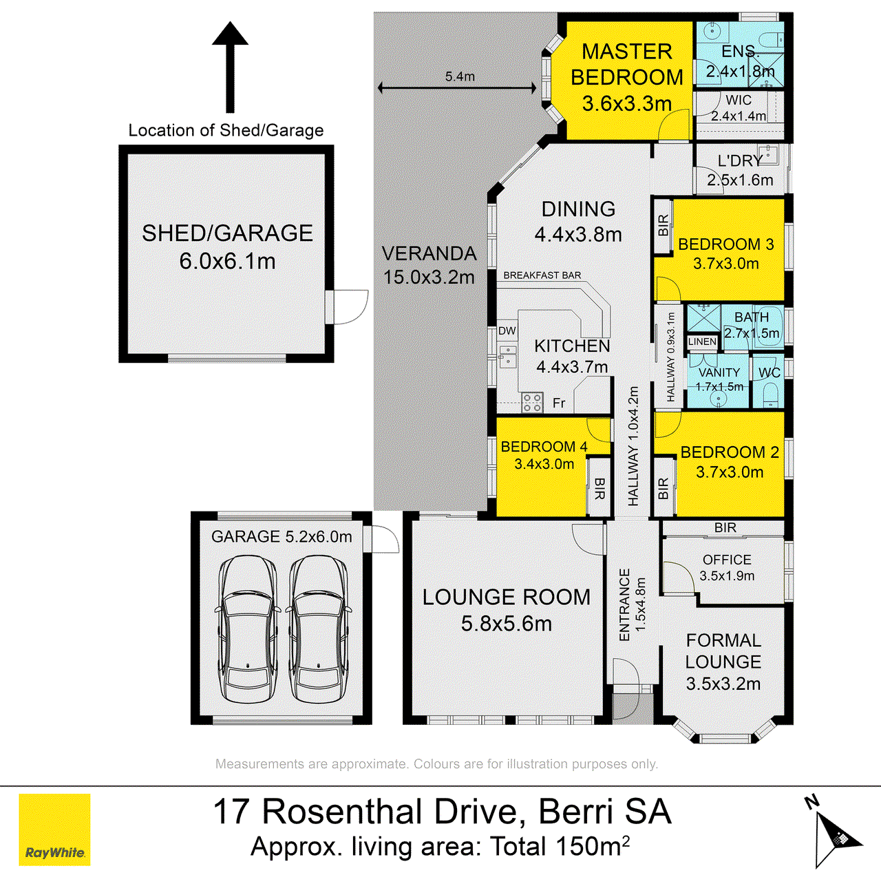 17 Rosenthal Drive, BERRI, SA 5343