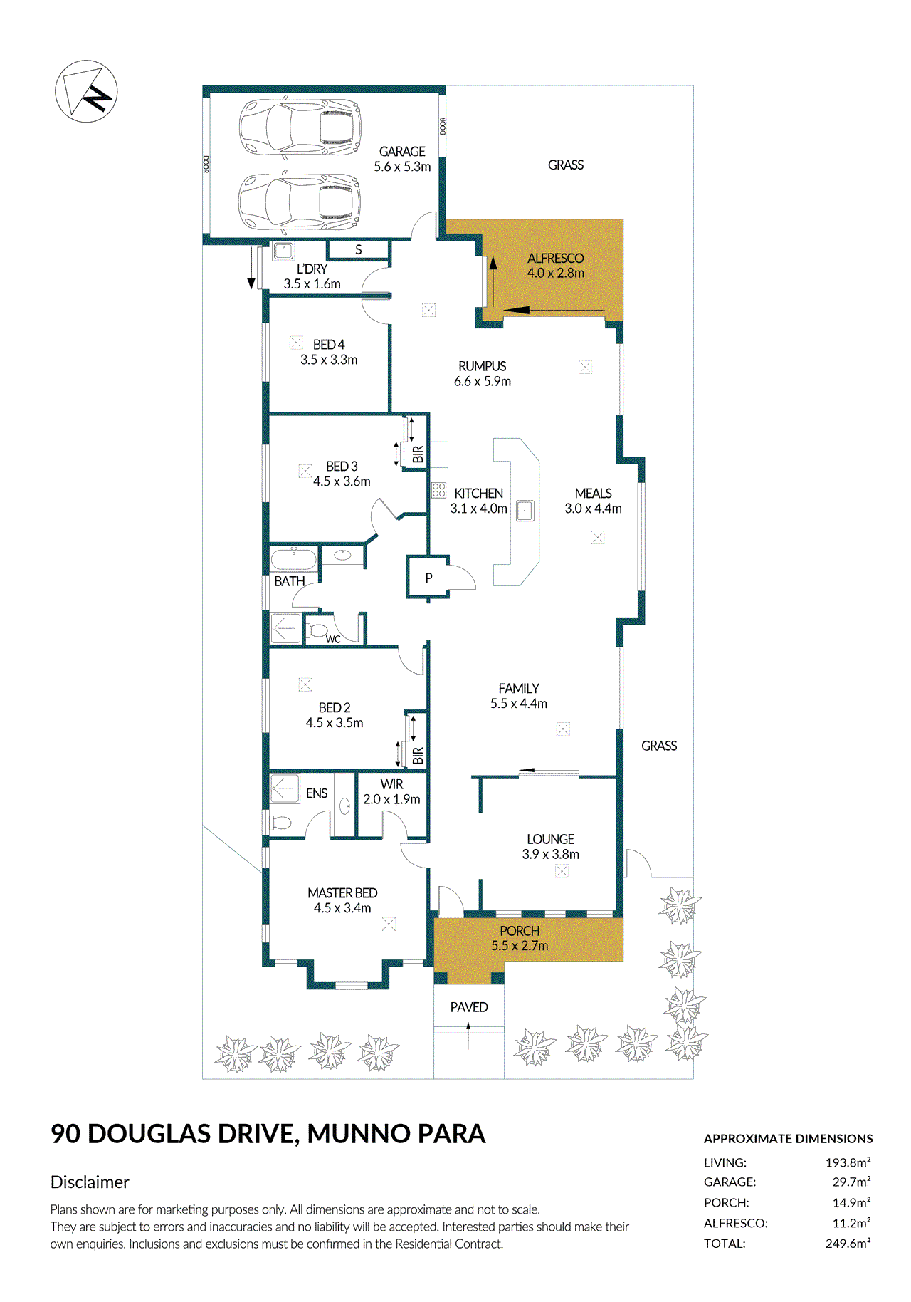 90 Douglas Drive, MUNNO PARA, SA 5115