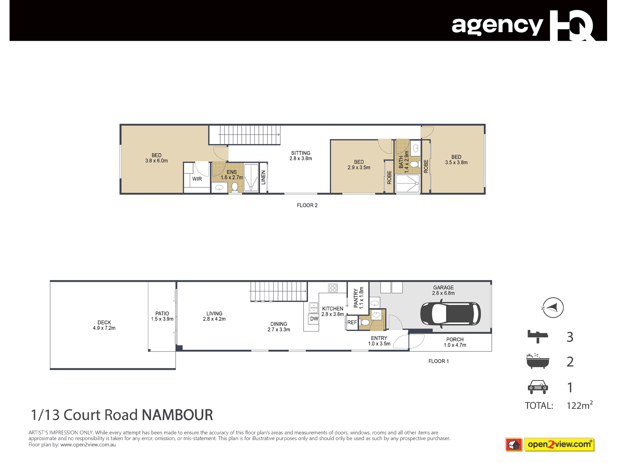 1/13 Court Road, NAMBOUR, QLD 4560