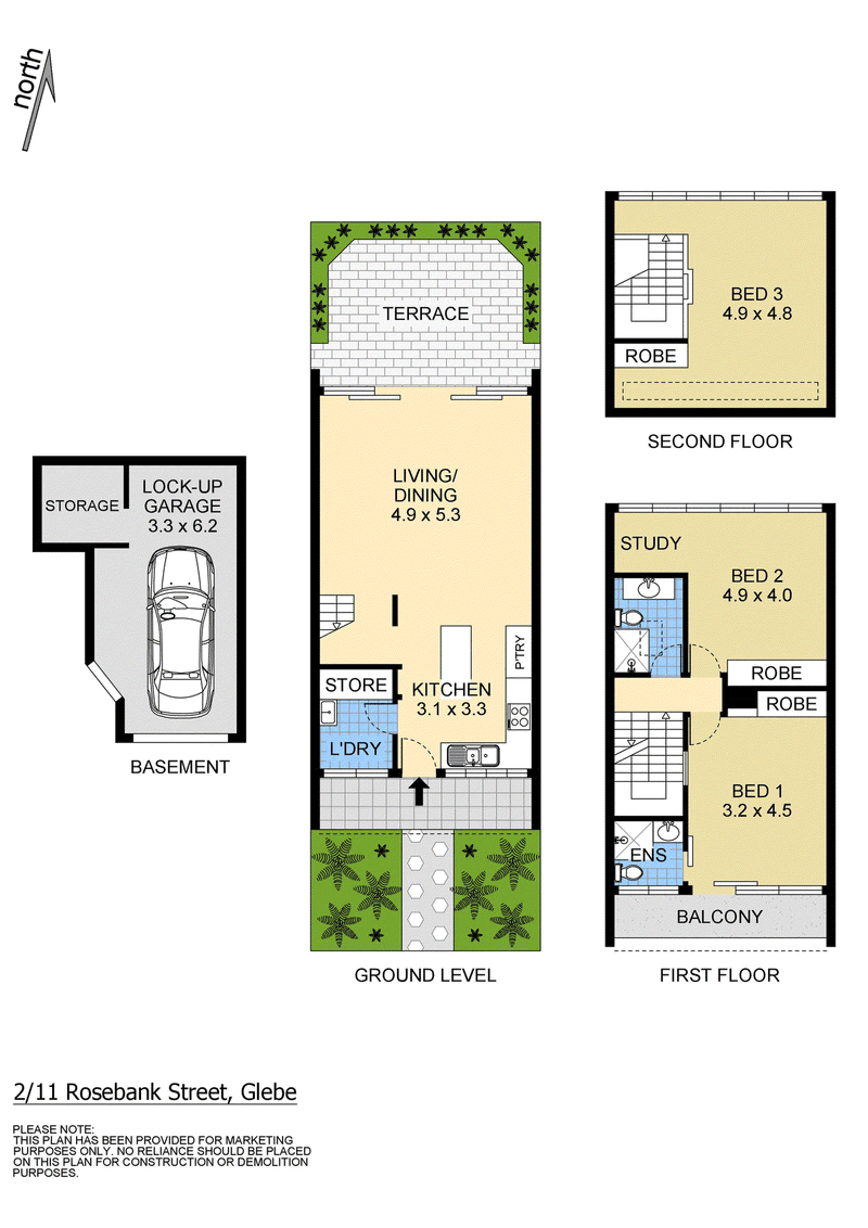 2/11 Rosebank Street, Glebe, NSW 2037