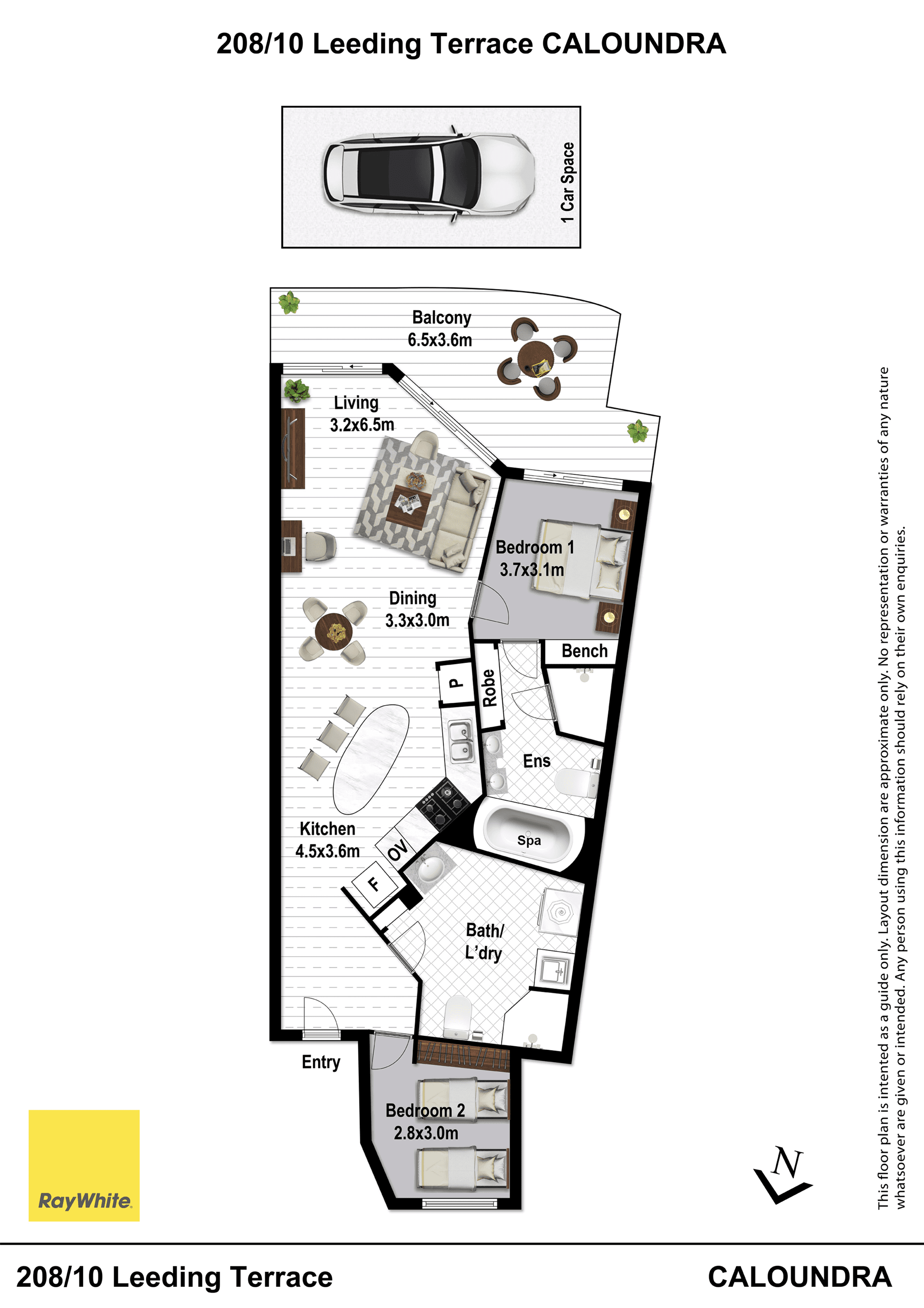 208/10 Leeding Terrace, CALOUNDRA, QLD 4551