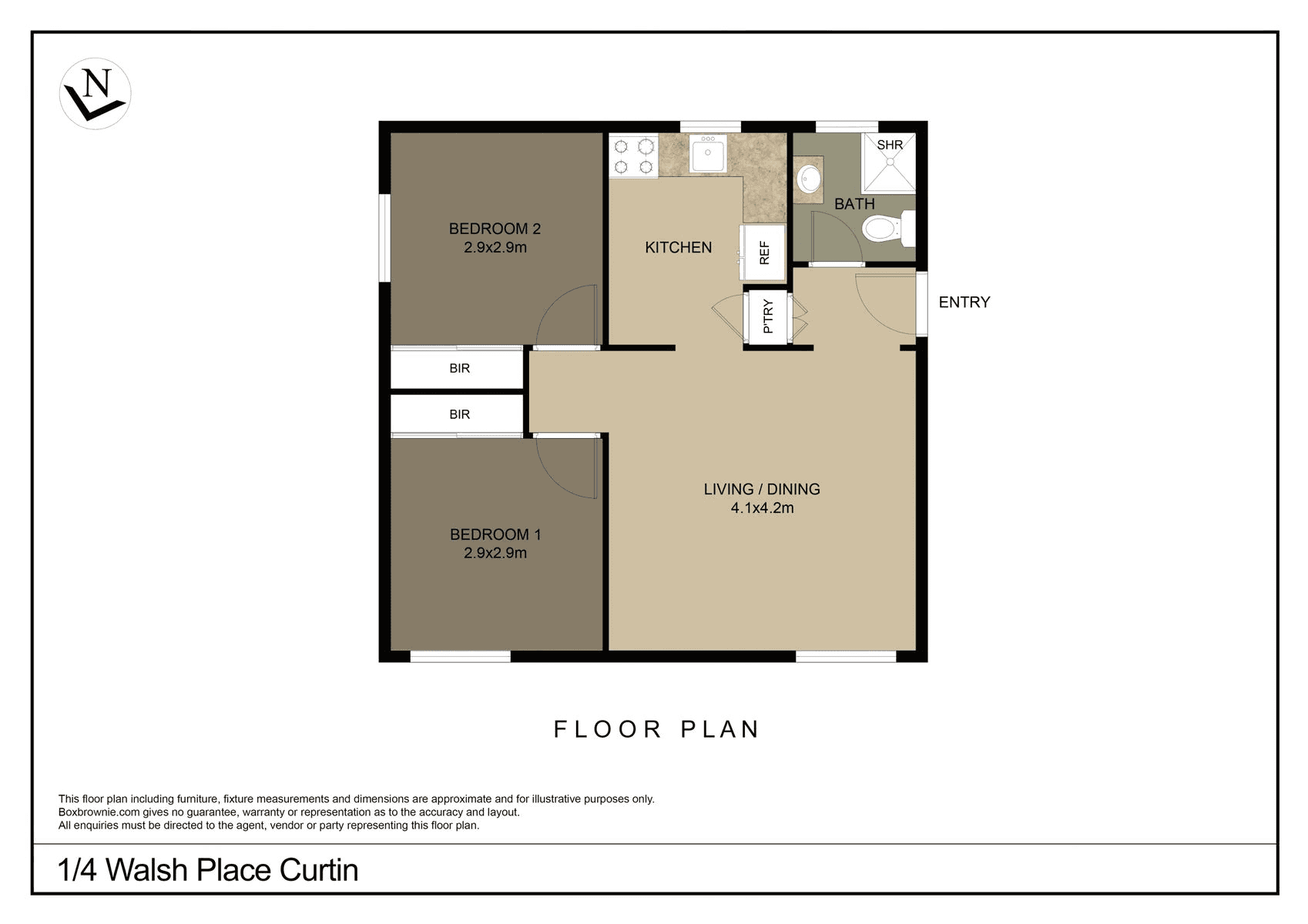 1/4 Walsh Place, CURTIN, ACT 2605