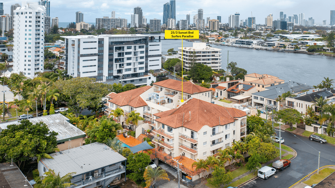 25/3 Sunset Boulevard, SURFERS PARADISE, QLD 4217