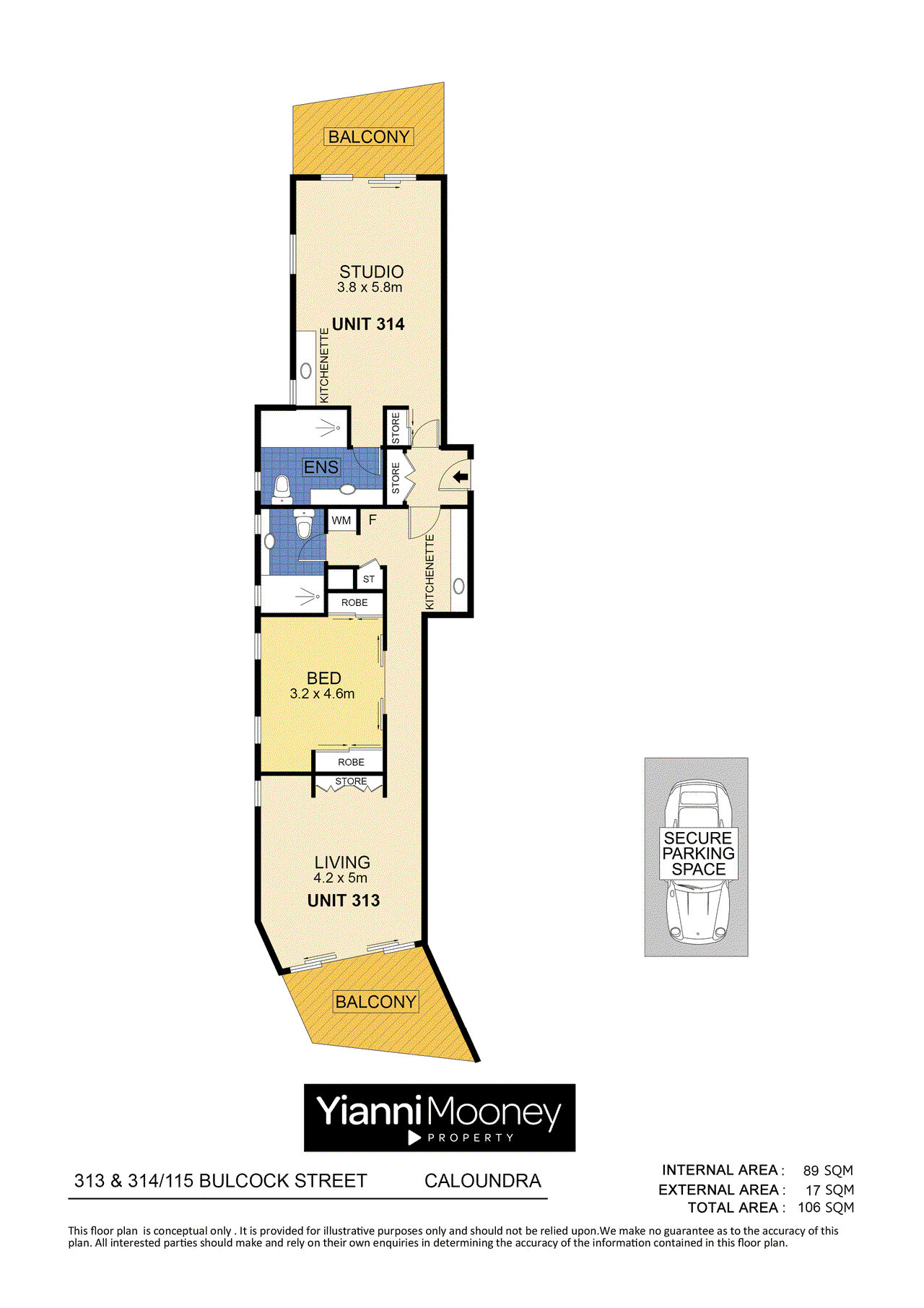 313 & 314/115 Bulcock Street, CALOUNDRA, QLD 4551