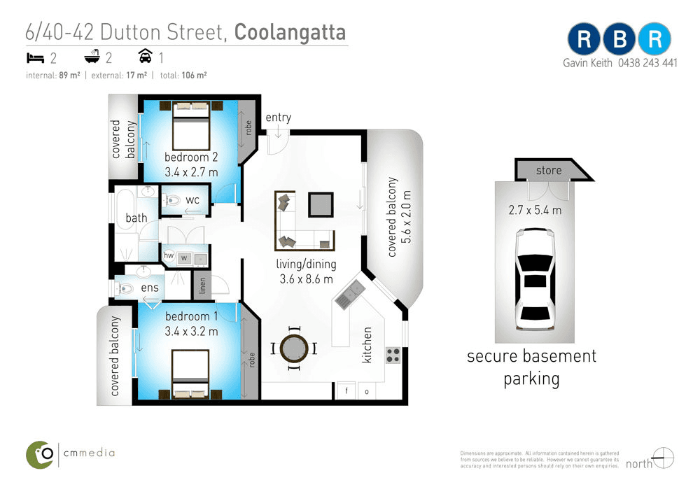 6/40-42 Dutton Street, COOLANGATTA, QLD 4225