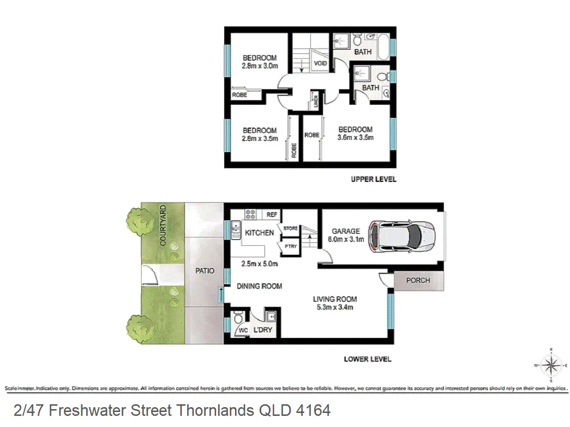 2/47 Freshwater Street, THORNLANDS, QLD 4164