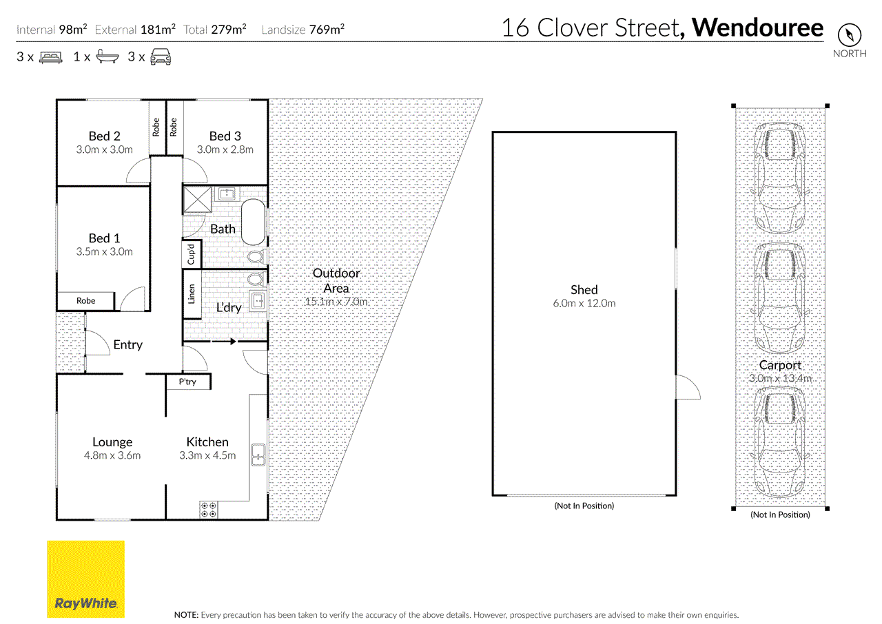 16 Clover Street, WENDOUREE, VIC 3355